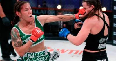 Девушка-боец MMА уничтожила соперницу нокаутом в чемпионском бою - ren.tv - Бразилия