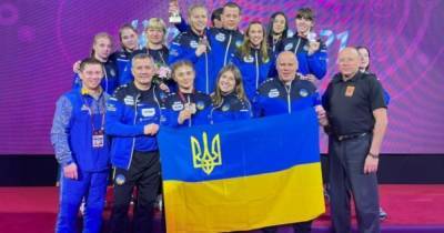 Украинская сборная выиграла общекомандный зачет первенства Европы по женской борьбе