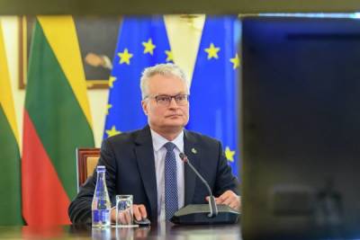 Президент Литвы Гитанас Науседа призвал Евросоюз «дать чёткий сигнал России»