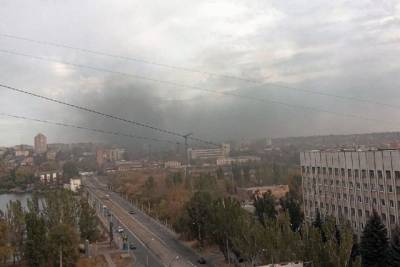 Жители Донецка и Макеевки сообщают о мощном взрыве