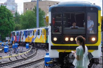 Граффити-поезд будет курсировать в столичном метро до середины сентября