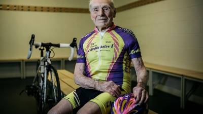 Во Франции скончался 109-летний велогонщик-рекордсмен