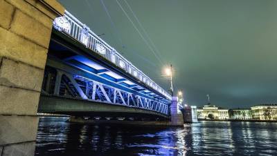 Подсветка Дворцового моста в "Ночь музеев" станет динамической