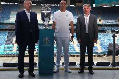 Трезеге и Беглов представили Кубок ЕВРО-2020
