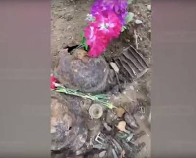 «Чёрные копатели» разрыли братскую могилу в Приозерском районе