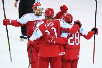 Сборная Дании впервые обыграла шведов на ЧМ по хоккею