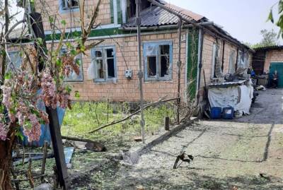 На Донбассе враг обстрелял из минометов жилой сектор