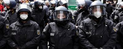Полиция в Берлине разогнала участников нелегальной демонстрации