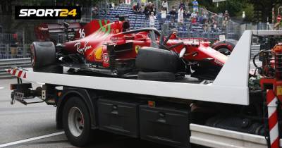 На Гран-при Монако сразу две аварии: Леклеру это не помешало выиграть квал, а Шумахер даже не участвовал в ней