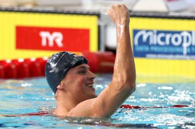 Украинский пловец Романчук выиграл второе золото на чемпионате Европы в Будапеште