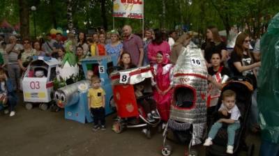 Региональный семейный конкурс в Пензе начался с парада колясок