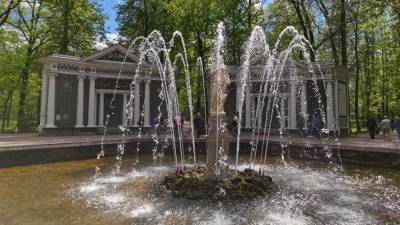 Праздник фонтанов открыли в музее-заповеднике "Петергоф" 22 мая