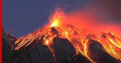 Началось извержение вулкана в Конго