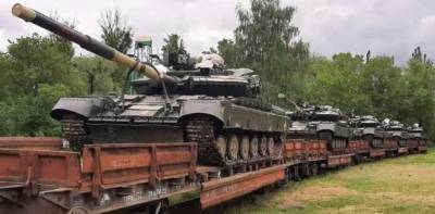 В распоряжение ВСУ передали партию усовершенствованных танков