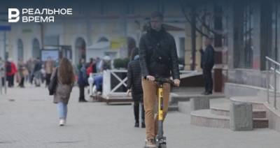 В Казани за сутки составили 40 материалов за нарушение ПДД велосипедистами и катающимися на самокатах