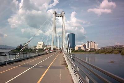 Новый пешеходный мост планируется построить с острова Татышев в Зеленую Рощу