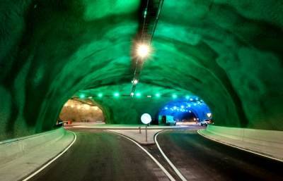 Подводный проезд: на Фарерских островах построили кольцевой туннель на дне океана