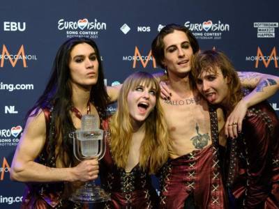 Победителем «Евровидения-2021» стала итальянская глэм-рок группа Maneskin. Manizha вошла в 10-ку лучших