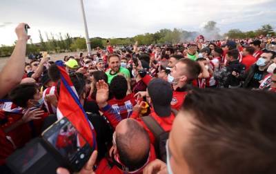 Несовершеннолетний фанат Атлетико погиб во время празднования чемпионства клуба