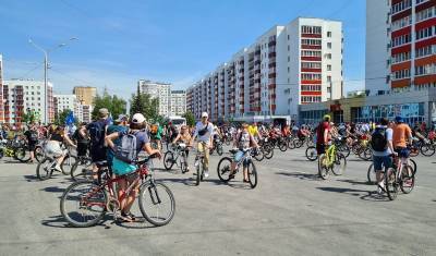 В Уфе в «Дне 1000 велосипедистов» приняли участие более 20 тысяч человек