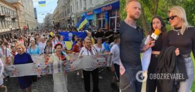 Жительницу Харькова уволили с работы за то, что назвала марш вышиванок «парадом быдла»