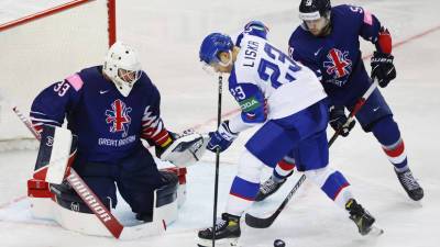 Словакия победила Великобританию на ЧМ-2021 по хоккею