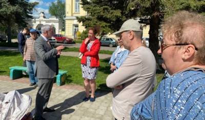 Журавлев рассказал устюжанам о планах поддержки малых городов России