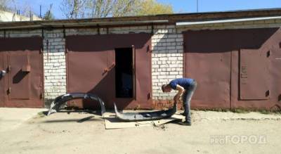 В Чебоксарах 24-летний парень вышел из тюрьмы и пошел грабить гаражи