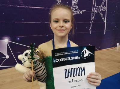 7-летняя смолянка стала лучшей на Кубке России и стран СНГ по воздушно-силовой атлетике