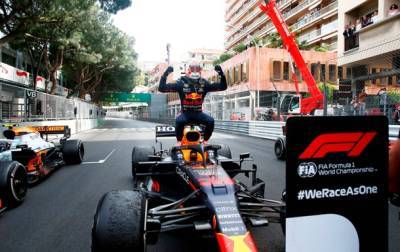 Ферстаппен выиграл Гран-при Монако и вышел в лидеры чемпионата