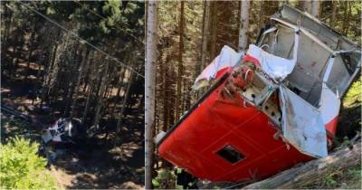 В Италии при падении кабинки на канатной дороге погибли 12 человек