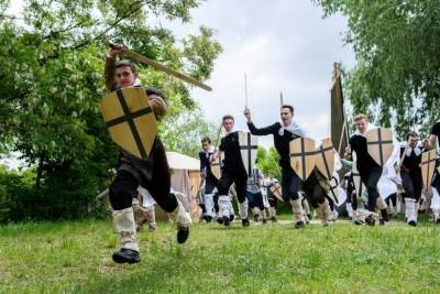 В Краснодаре студенты реконструировали события Невской битвы