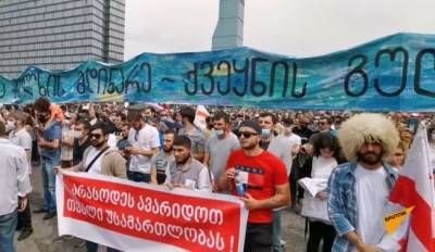 Противники строительства Намахвани ГЭС предъявили ультиматум властям Грузии