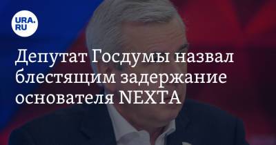 Депутат Госдумы назвал блестящим задержание основателя NEXTA