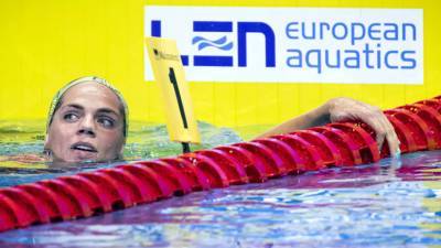 Анна Егорова - Юлия Ефимова - Мария Каменева - Женская сборная России по плаванию стала второй в комбинированной эстафете на ЧЕ - russian.rt.com - Будапешт