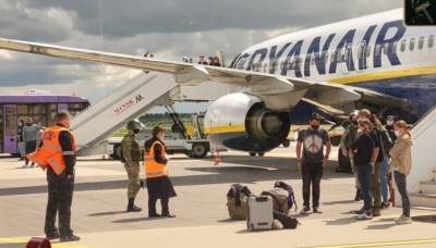 Ryanair сообщила подробности посадки своего самолёта в Минске