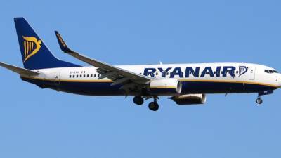 Самолет Ryanair вылетел из Минска в Вильнюс