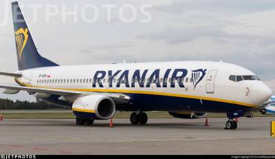 Посаженный в Минске самолет Ryanair уже в Вильнюсе