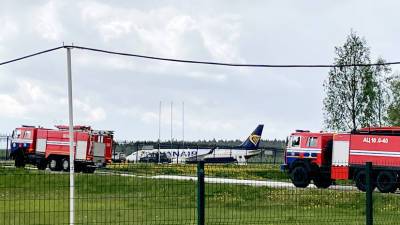 Масс прокоммментировал инцидент с самолётом Ryanair в Минске