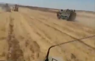 Российские военные устроили преследование американских солдат на бронемашинах: видео