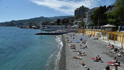 Почти половина российских туристов решили отправиться летом на Черное море