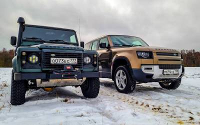 Land Rover Defender: тест с разницей в 40 лет