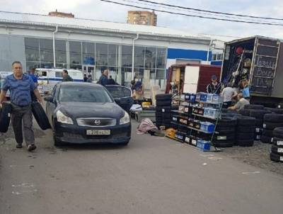 На глазах покупателей на рынке «Фортуна» в Ростове умер продавец