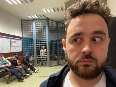 В Москве был задержан главный редактор Baza Никита Могутин