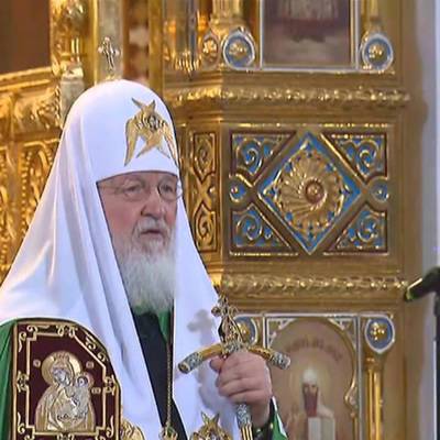 Путин поздравил патриарха Московского и всея Руси Кирилла с днем тезоименитства