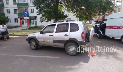 В Башкирии пьяный водитель сбил пенсионерку на проезжей части
