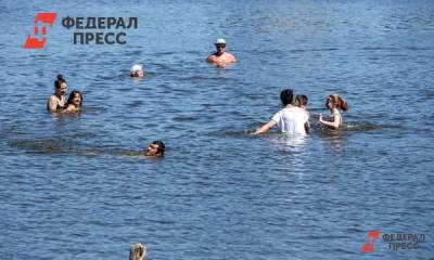 В Челябинске купальный сезон открыли досрочно: помогла погода