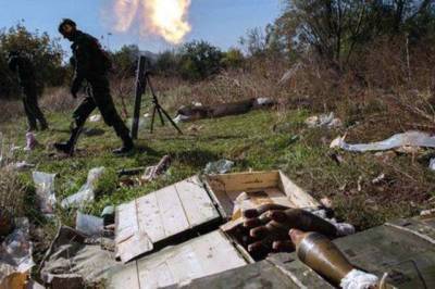 Под Донецком утром прошел тяжелый минометный бой
