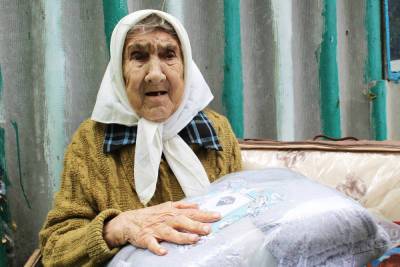 В Рязанской области труженица тыла Матрена Брехова отметила 100-летний юбилей