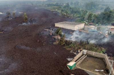В Конго втрое возросло число погибших из-за извержения вулкана. ВИДЕО
